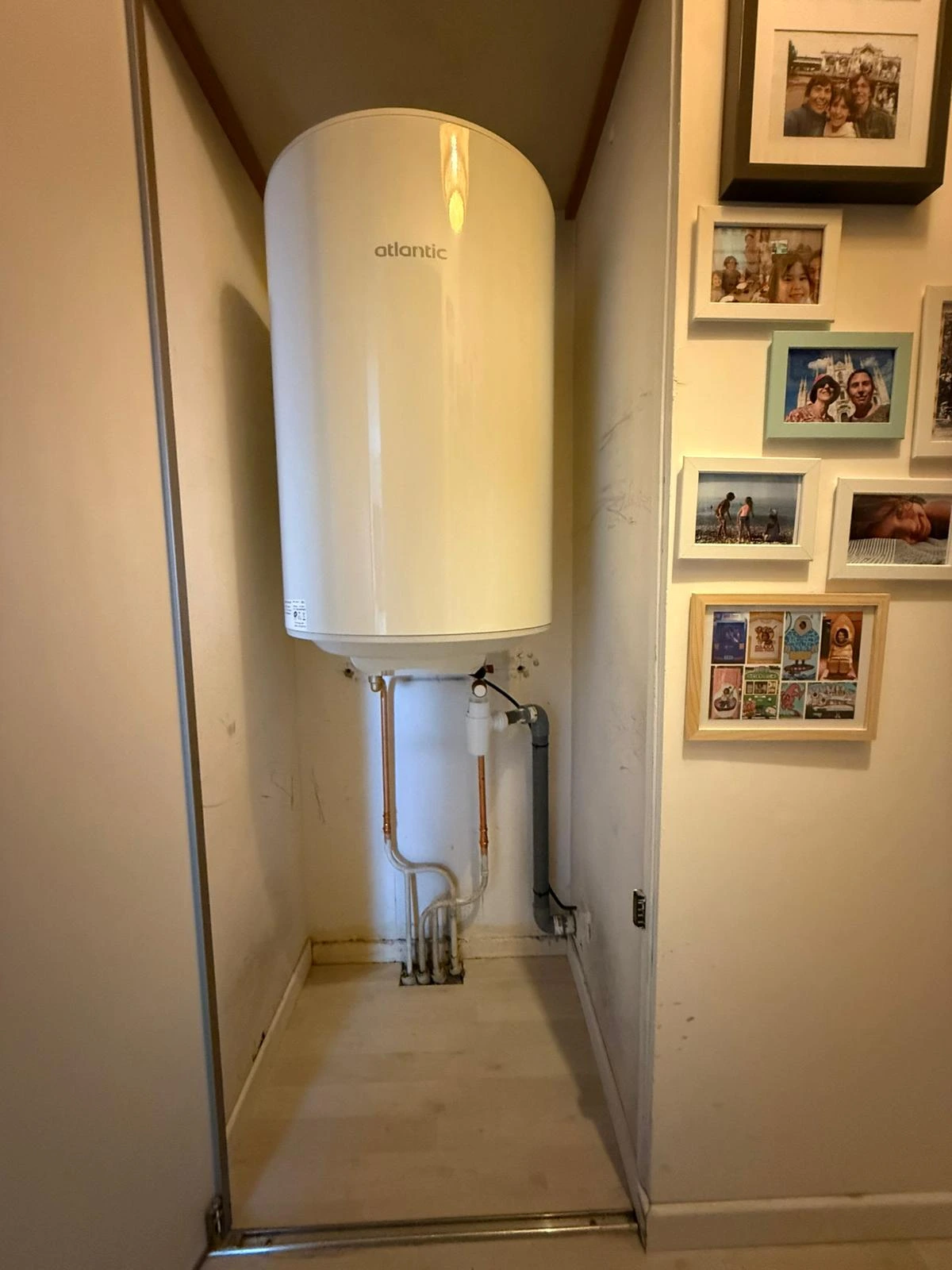 Pose d'une chaudière v2r plomberie