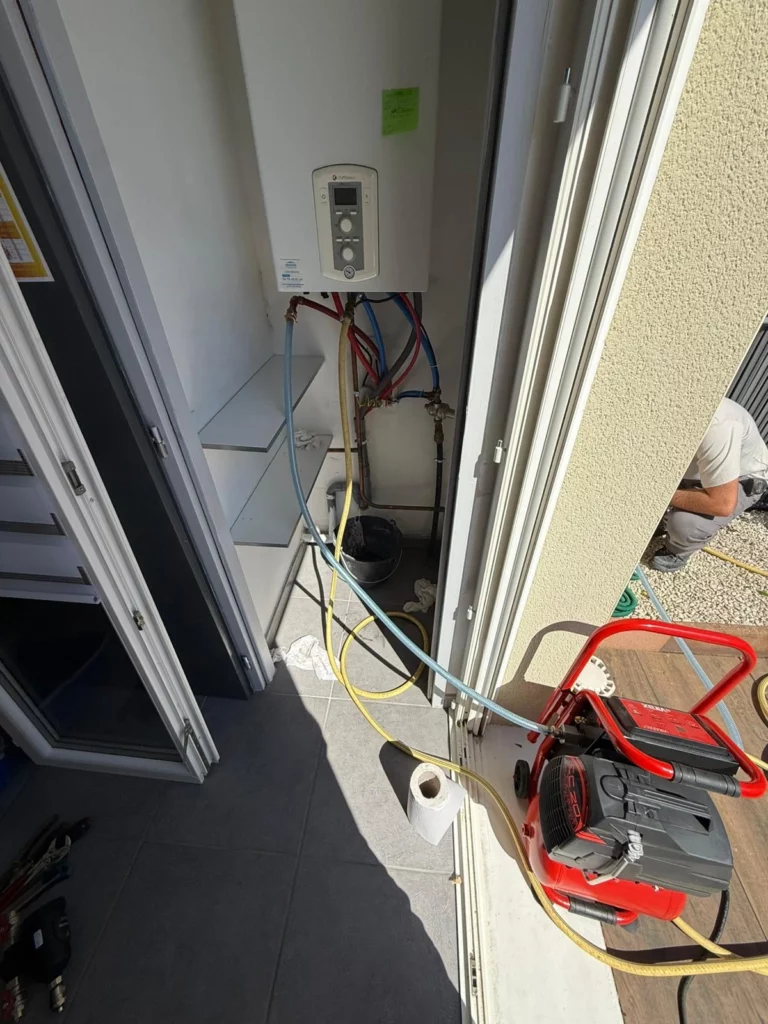 Prestation de désembouage v2r plomberie